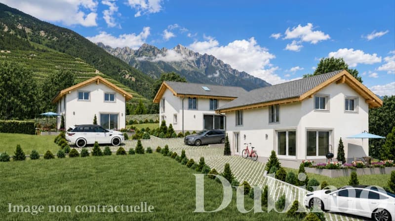 VILLAS INDIVIDUELLES DE 5.5 PIÈCES AVEC VUE SUR LA VALLÉE DU RHÔNE (6)