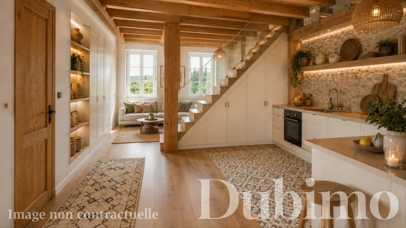 Maison familiale de 3 logements, jardin privatif, cave, carnotzet et possibilité de créer un 4e logement (15)