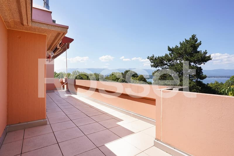 Attique de 8 pièces en pignon avec terrasse périphérique et vue dégagée sur ville et lac (2)