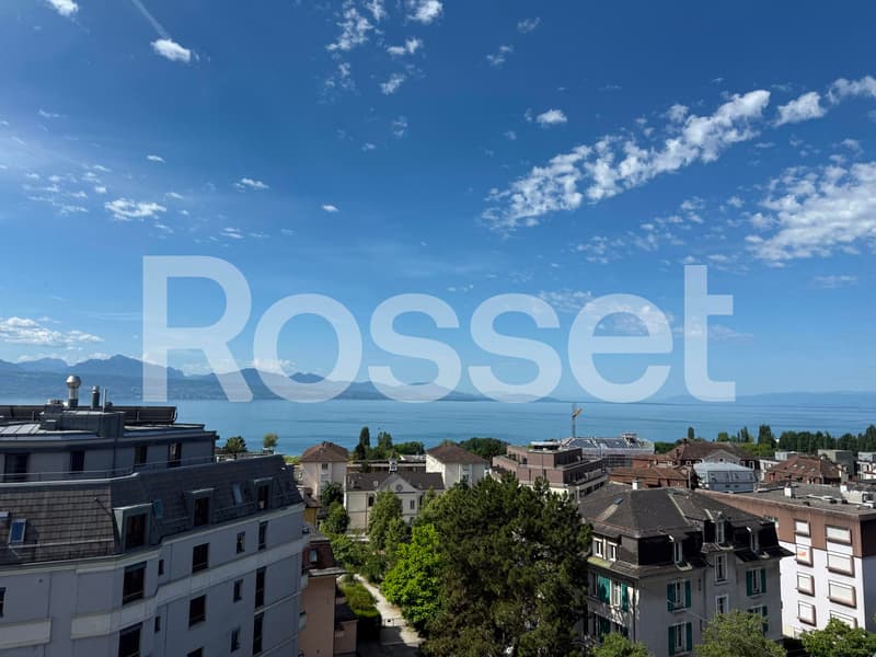 Magnifique appartement de 3.5 pièces avec vue panoramique sur le lac (1)