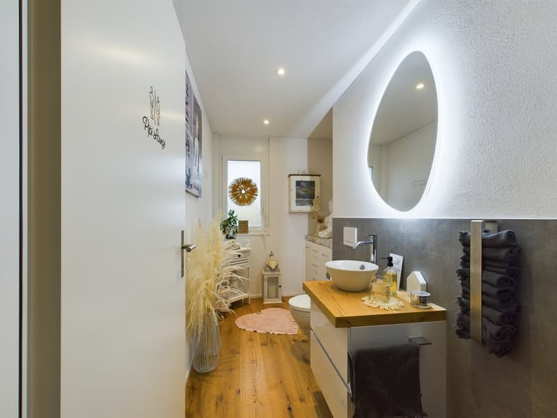 5½-room attic apartment with 152 m² terrace, direct lift access and whirlpool (9)