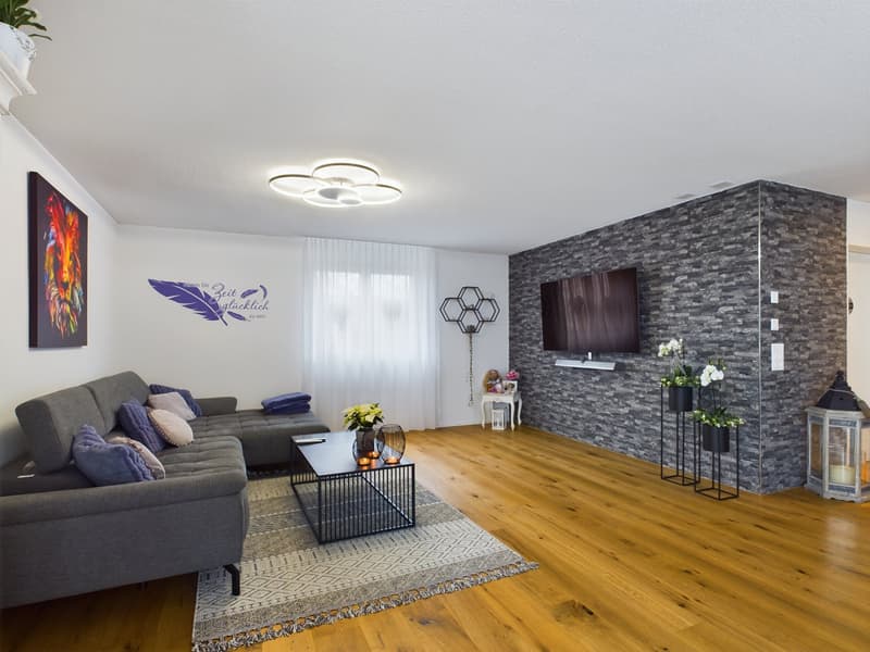 5½-room attic apartment with 152 m² terrace, direct lift access and whirlpool (5)