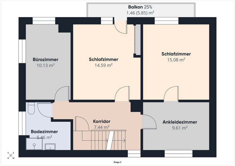 Sonniges Einfamilienhaus in ruhigem Quartier mit Waldnähe (25)