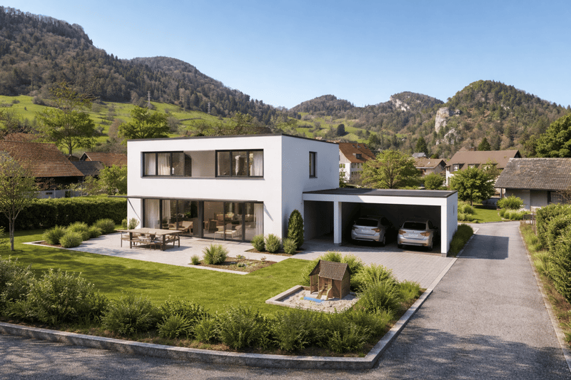Parcelle de terrain à bâtir spacieuse dans un endroit calme – 831 m² à Erschwil (6)