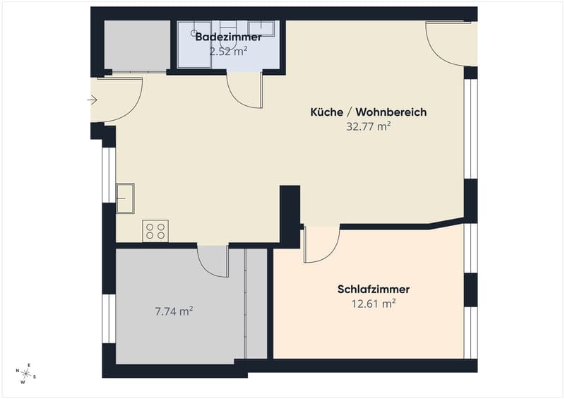 Gemütliche 3.5-Zimmer-Wohnung mit Terrasse in Grenchen (13)