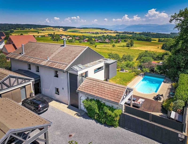 Magnifique villa contemporaine & familiale à Le Vaud (3)