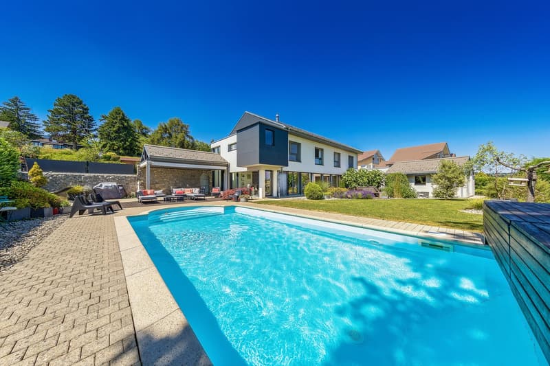 Magnifique villa contemporaine & familiale à Le Vaud (5)