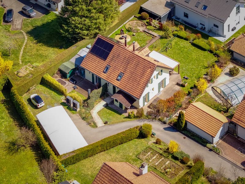 Magnifique villa jumelle à Genolier (1)