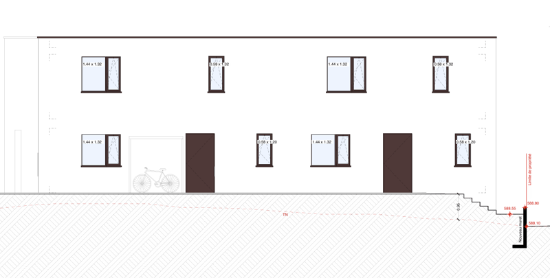 Progetto di due ville gemelle a Belfaux – Libero da mandato (1)