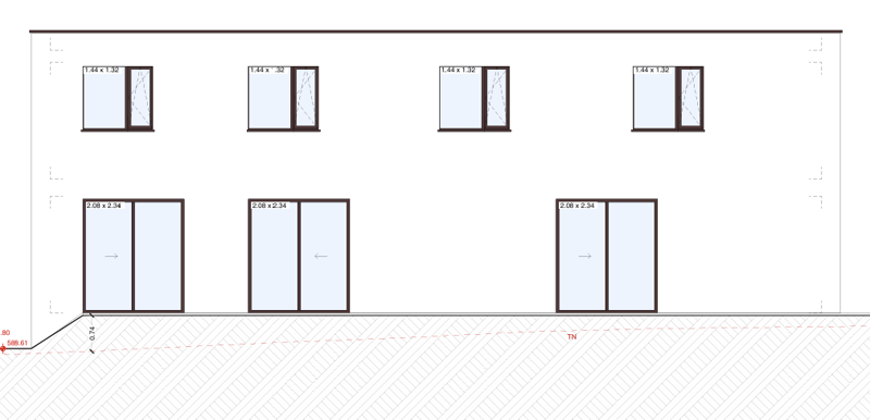 Progetto di due ville gemelle a Belfaux – Libero da mandato (3)