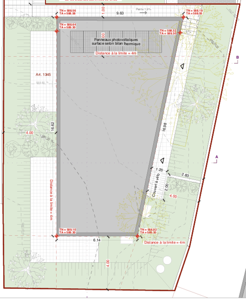 Progetto di due ville gemelle a Belfaux – Libero da mandato (2)