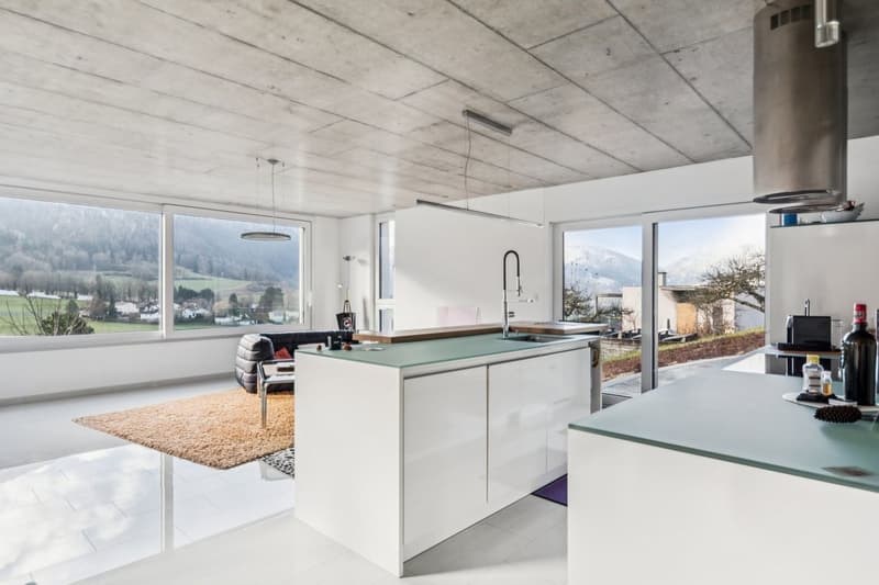 Traumwohnung, Design und funkelnder Blick auf Moutier (6)