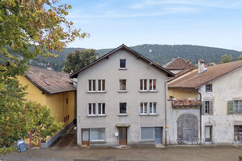 Maison centre-ville Môtiers, idéale pour une grande famille (5)