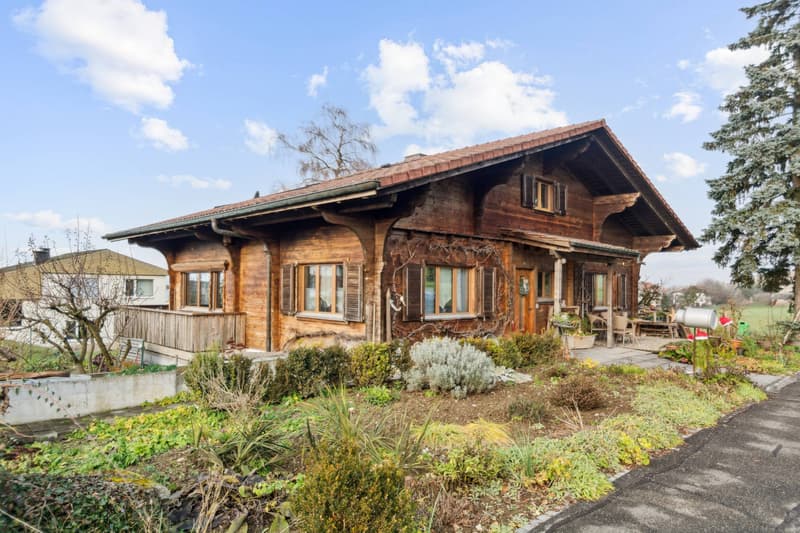 Charmante maison individuelle de style chalet