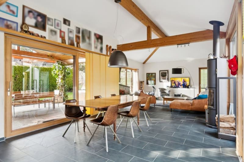 L'Arte di Vivere in Armonia con la Natura: Una Residenza Intemporale a Perrefitte (13)