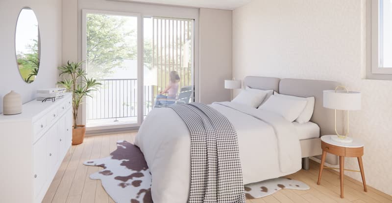 New building 3.5 rooms apartment, last free apartment in the new development Neufeldstr. 24 and 26 (7)