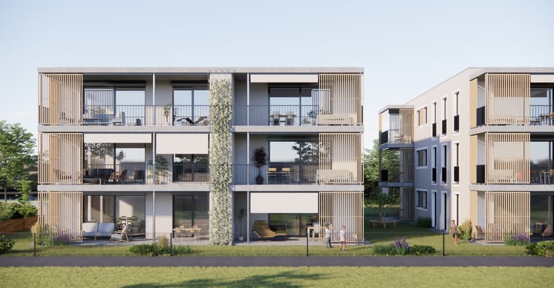 New building 3.5 rooms apartment, last free apartment in the new development Neufeldstr. 24 and 26 (2)