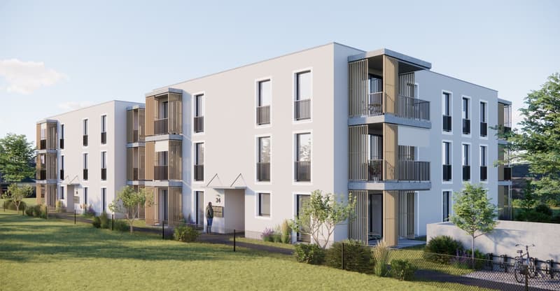 New building 3.5 rooms apartment, last free apartment in the new development Neufeldstr. 24 and 26 (4)