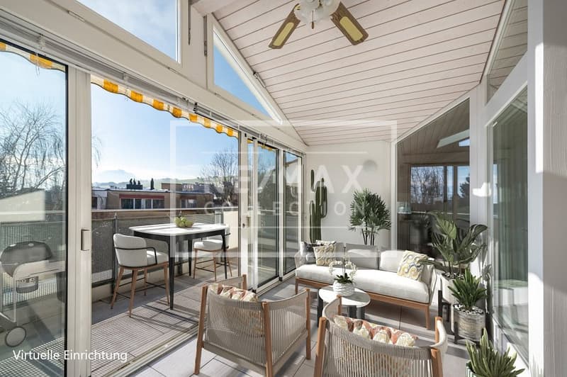 A home above the roofs of Küssnacht, living like in a single-family house with panoramic balconies (6)