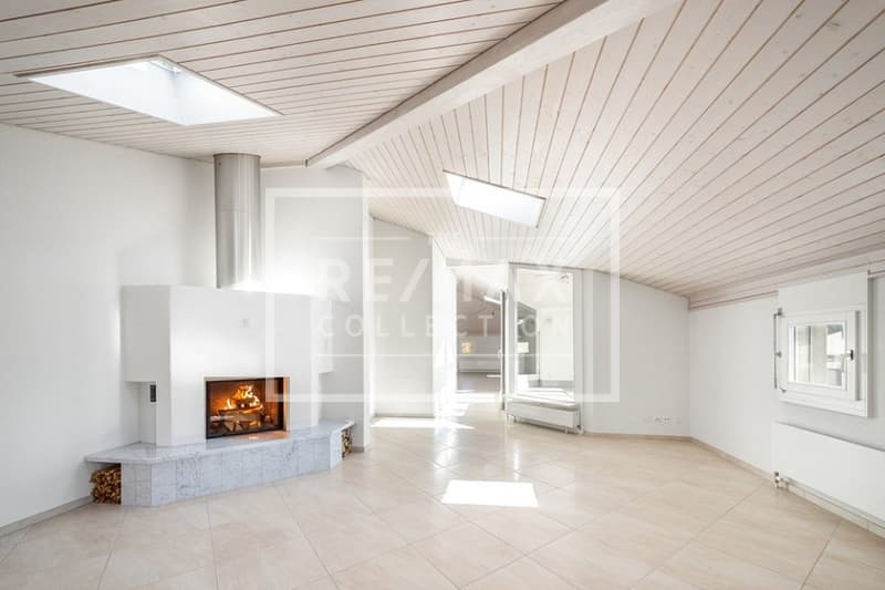 A home above the roofs of Küssnacht, living like in a single-family house with panoramic balconies (8)