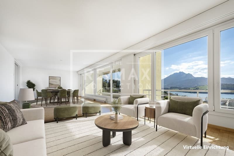 4½-Zimmer-Wohnung mit See- und Bergpanorama (1)