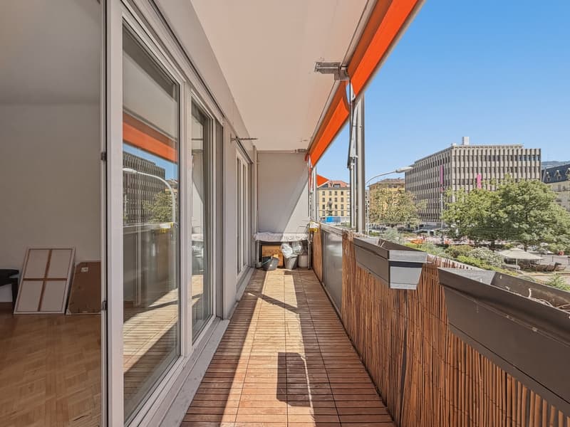 Helles 4-Zimmer-Wohnung - 2 Schlafzimmer und großer Balkon (9)
