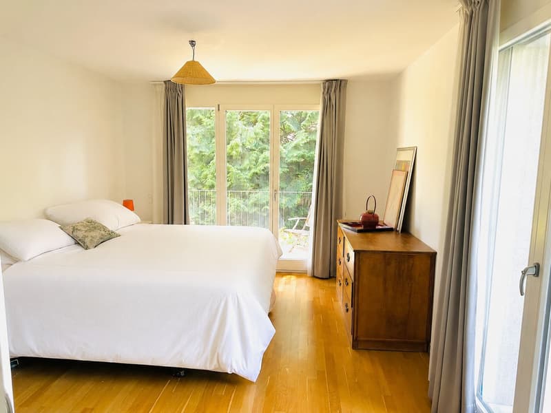 Beautiful furnished duplex of 200 m² with private garden and terrace – Chambésy (6)