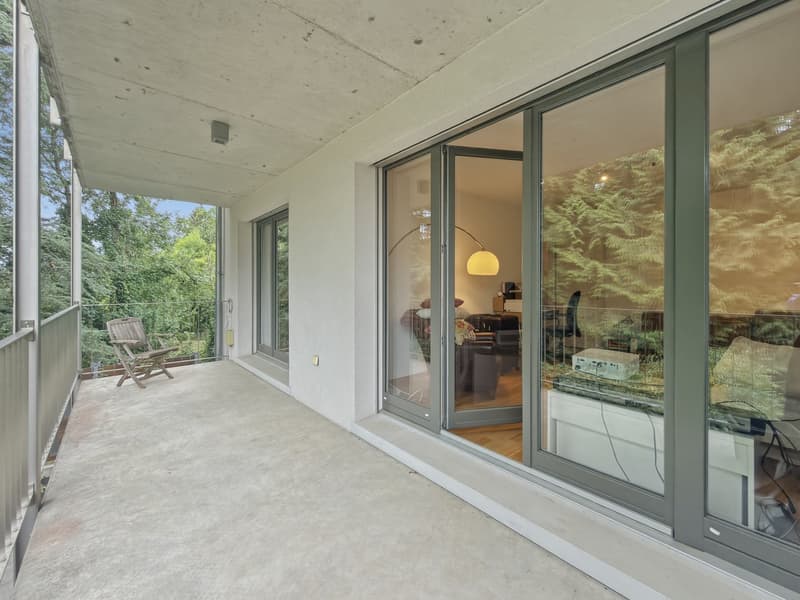 Beautiful furnished duplex of 200 m² with private garden and terrace – Chambésy (15)