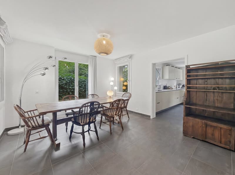Beautiful furnished duplex of 200 m² with private garden and terrace – Chambésy (2)
