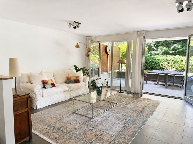 Beautiful furnished duplex of 200 m² with private garden and terrace – Chambésy (5)