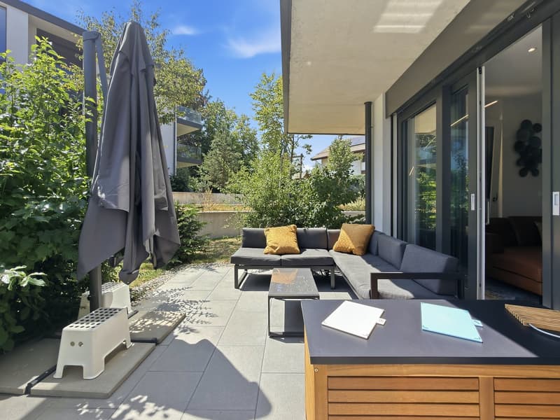 Appartement meublé de standing en rez-de-jardin (18)