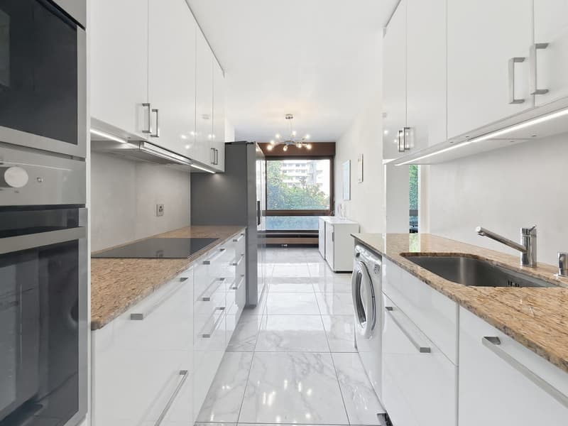 Appartamento luminoso di 3 locali arredato con balcone – Route de Florissant, Ginevra (6)