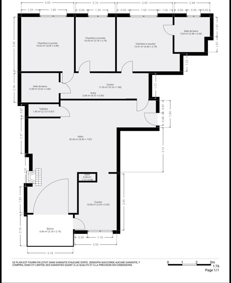 Spacieux appartement familial de 5.5 pièces avec balcon et parking à Carouge (18)