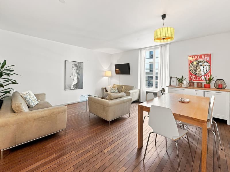 Appartement de 4.5 pièces meublé – Quartier des Eaux-Vives (1)