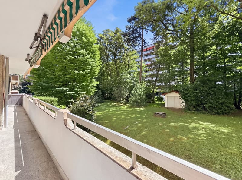 Appartement rénové avec balcon – Route de Florissant, Genève (6)