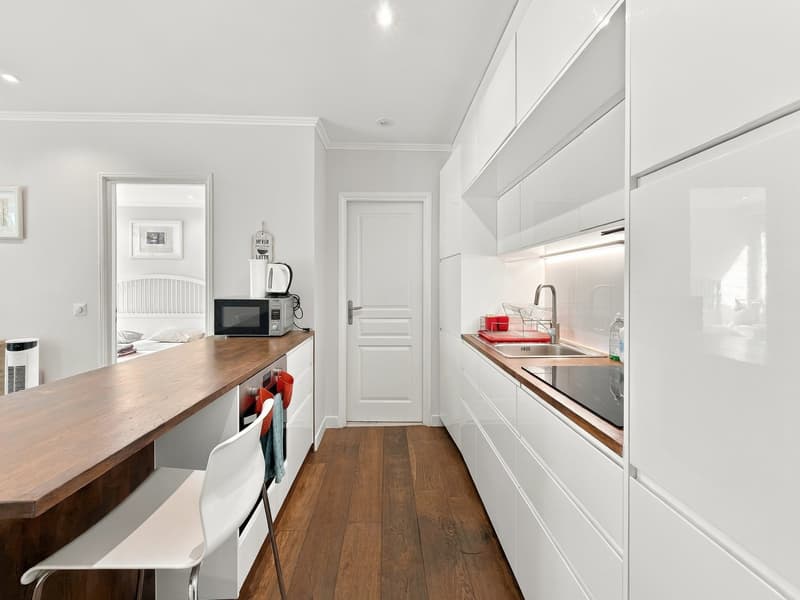 Charmant appartement de 3 pièces meublé avec terrasse – Rue Liotard, Genève (6)