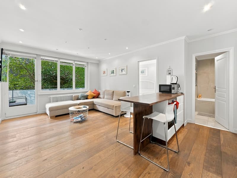Charmant appartement de 3 pièces meublé avec terrasse – Rue Liotard, Genève (1)