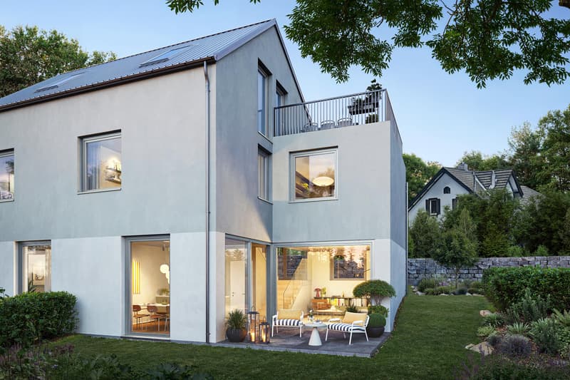 Neubau: Doppelhaushälfte in Starrkirch-Wil (2)