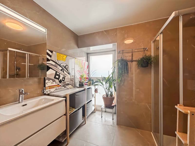 Triplex 6.5 rooms with lake view, completely renovated (10)