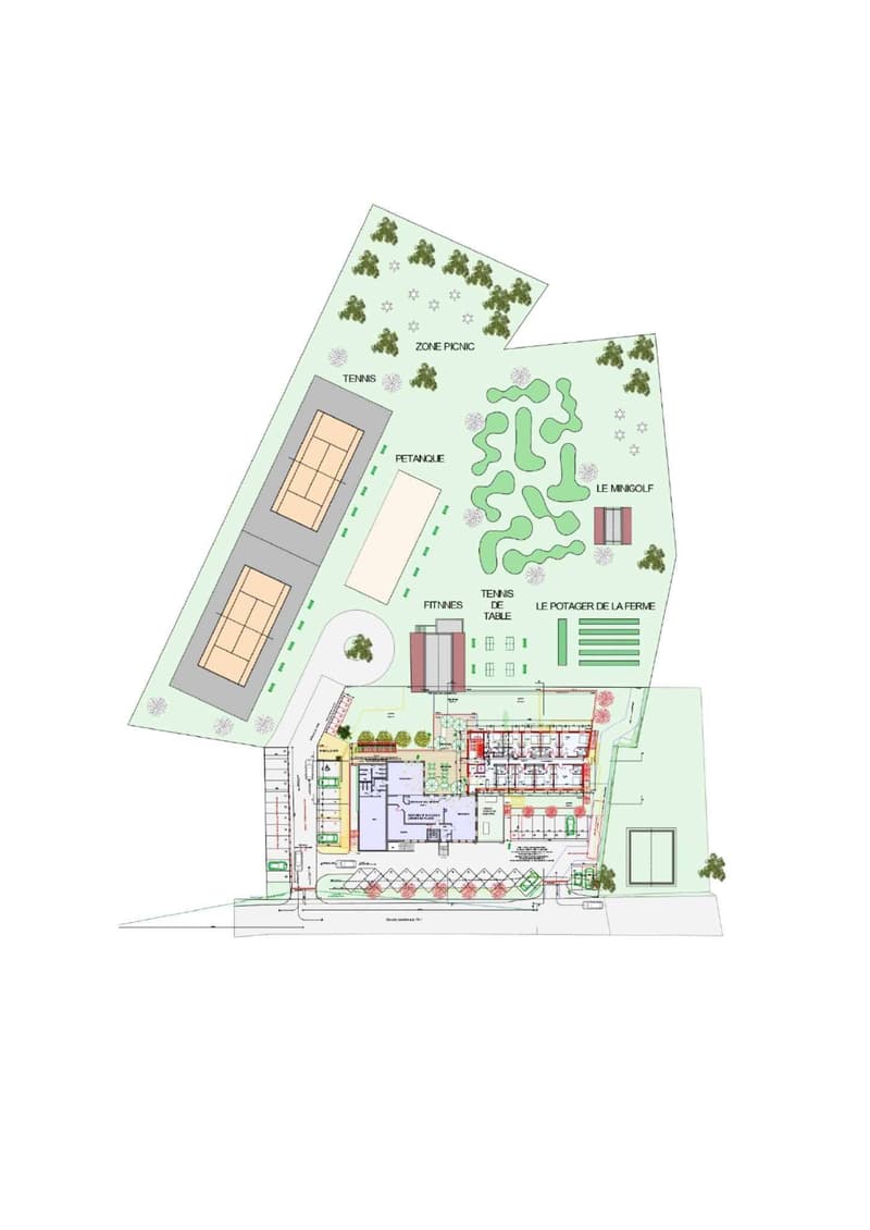 Inn with expansion project and leisure center - Écoteaux (4)