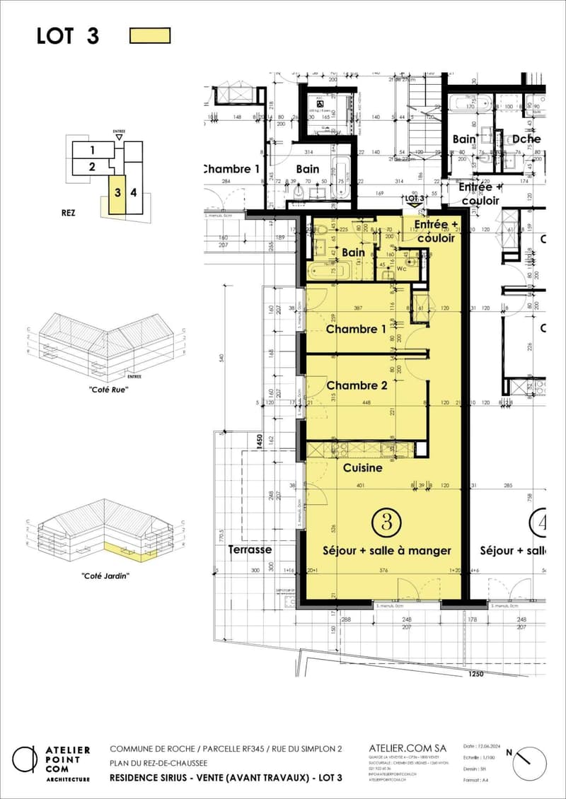 3.5 Room Apartment in Roche VD - Lot 3 (11)