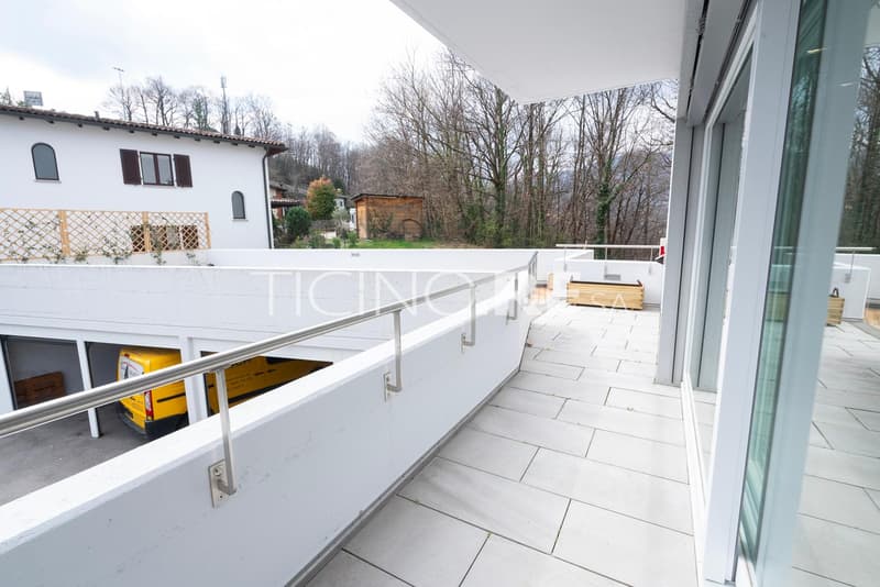 Lugano-Breganzona: a un prezzo speciale? Nuovo e luminoso appartamento 4,5 locali con grande terrazza (13)