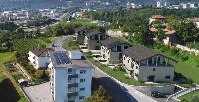Mendrisio: Nouvel Appartement en Construction à Morbio Inferiore avec Jardin Privé (7)