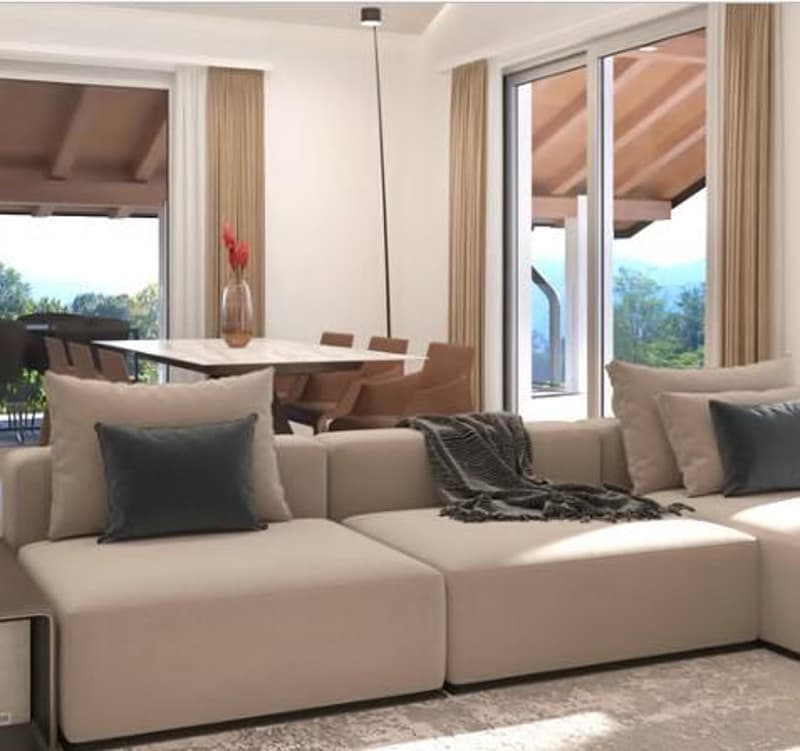 Mendrisio: Nouvel Appartement en Construction à Morbio Inferiore avec Jardin Privé (2)