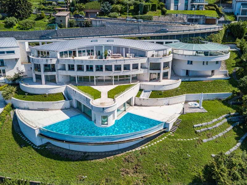 Lugano-Aldesago: Penthouse de luxe sur le Monte Brè: vue imprenable sur le lac! (12)