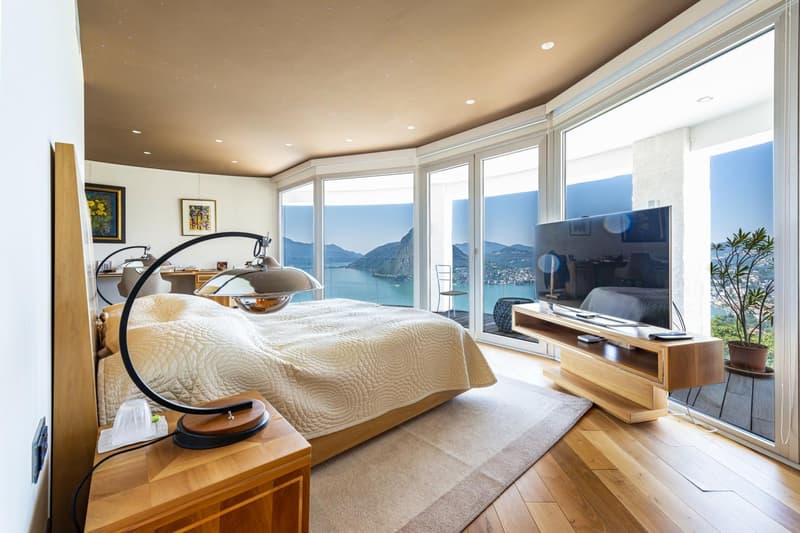 Lugano-Aldesago: Penthouse de luxe sur le Monte Brè: vue imprenable sur le lac! (9)