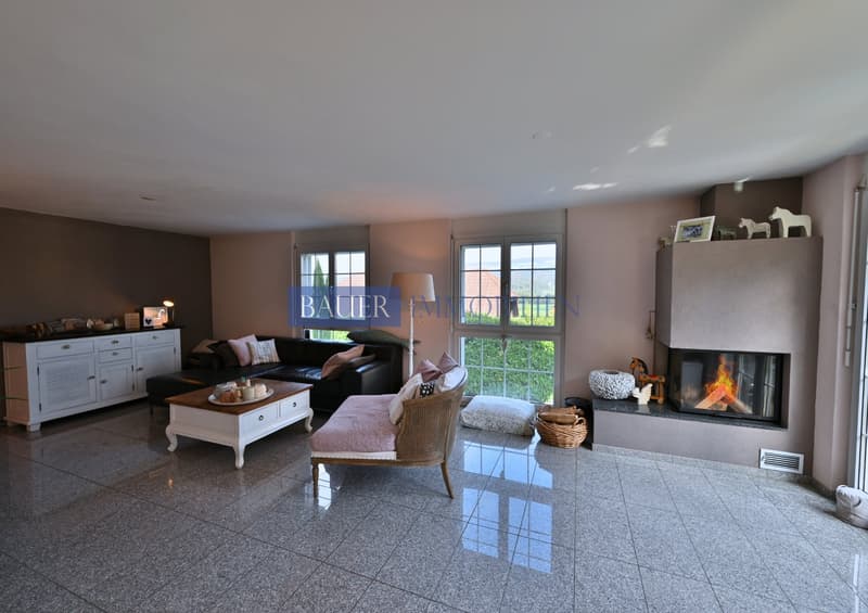 *VENDUTO* Casa dei sogni moderna con vista panoramica e giardino idillico (5)