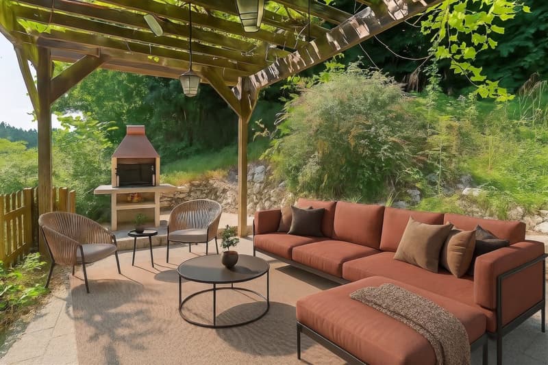 EXCEPTIONNELLE : Maison terrasse de 8.5 pièces avec vue sur la campagne (1)