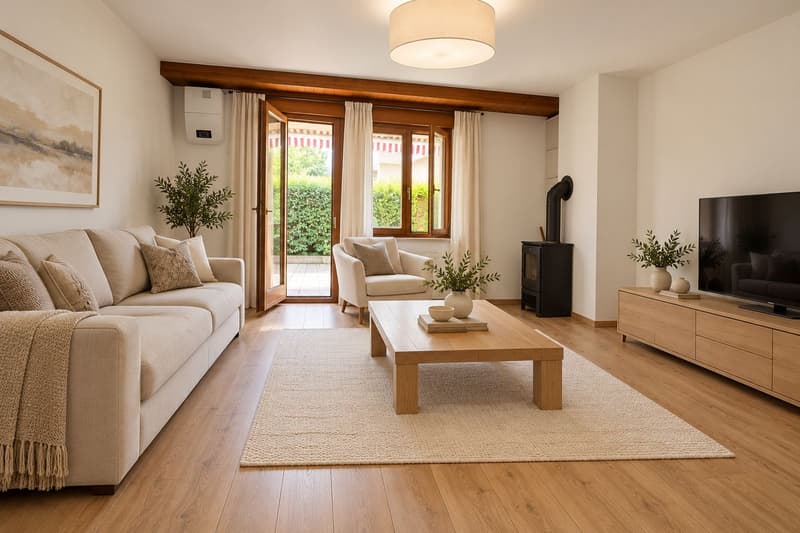 Appartement de 3.5 pièces : Un esprit de village aux portes du centre ville (1)