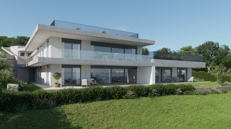 Rez-de-jardin avec vue somptueuse. (3)
